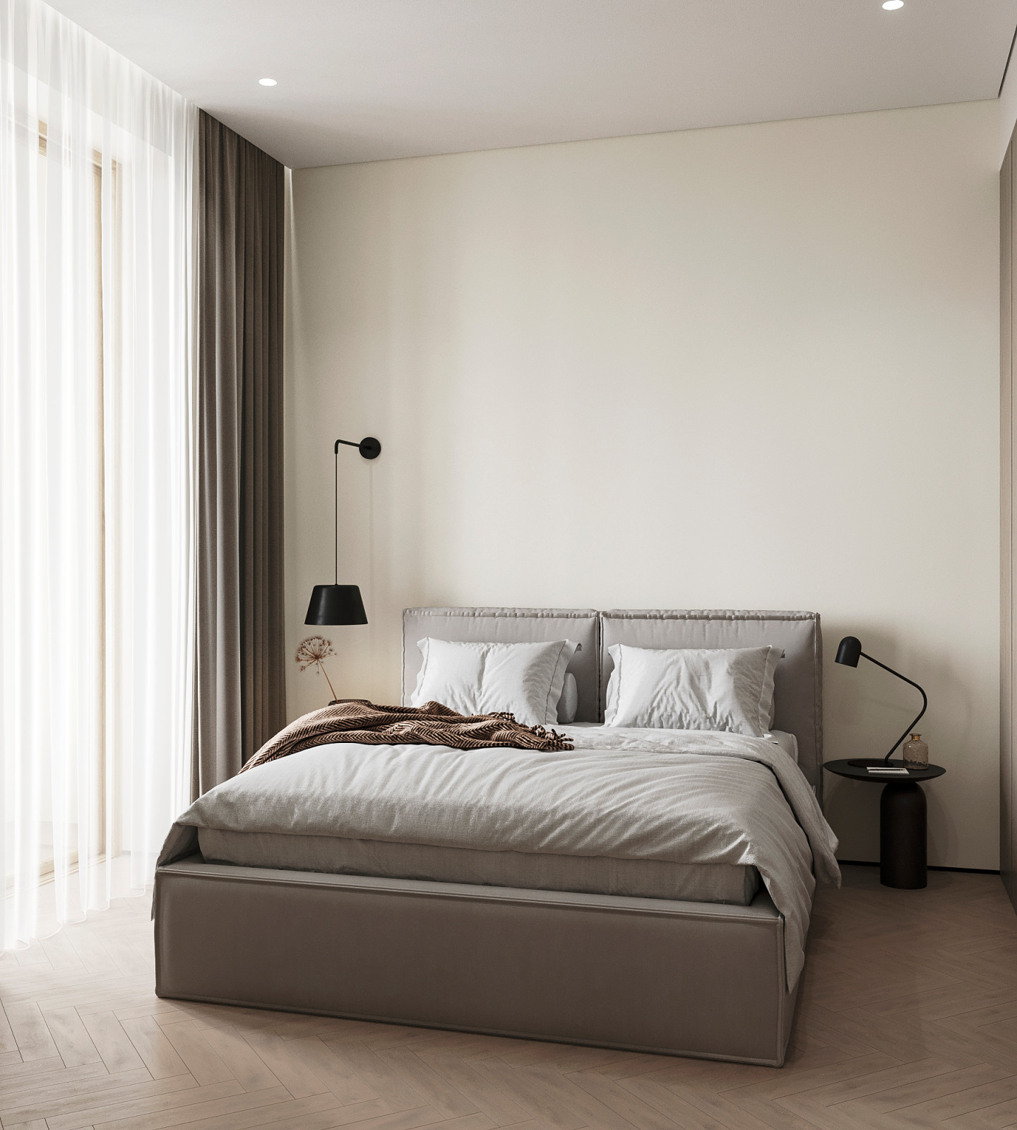 "Elegance", проект квартиры 60 кв. метров