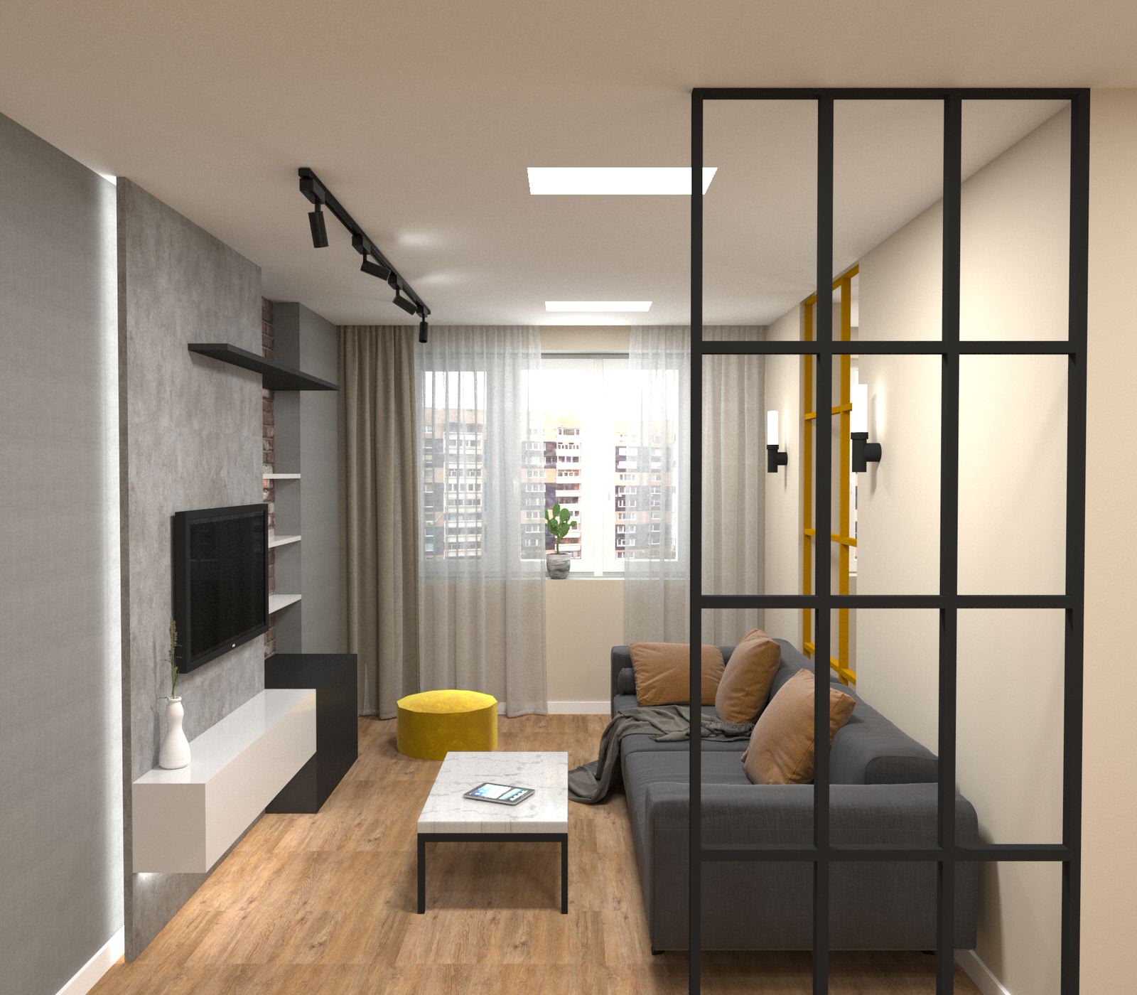 Интерьер в стиле Лофт