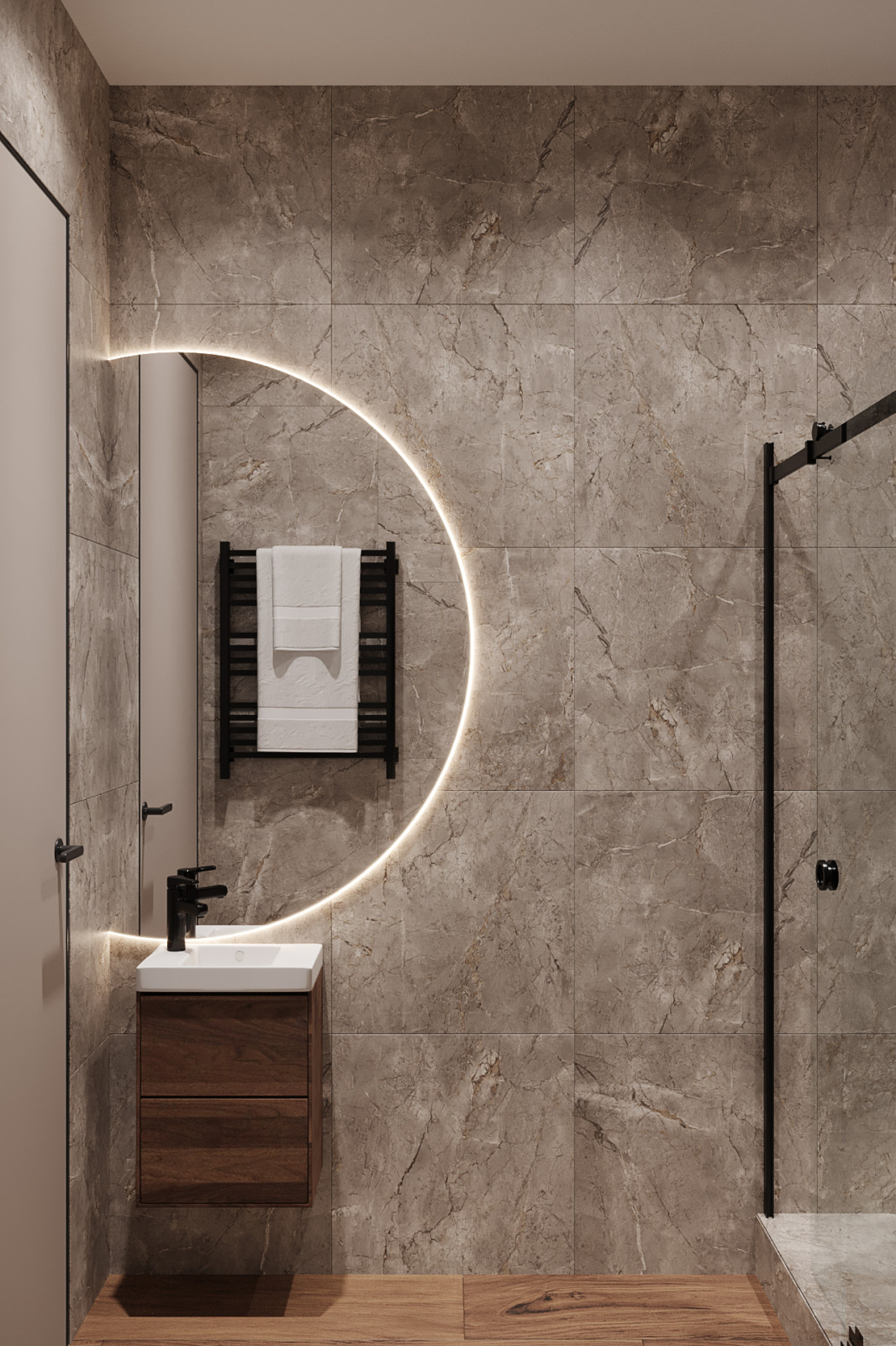 Квартира 72 кв.м. в современном стиле в Квартал 38А.