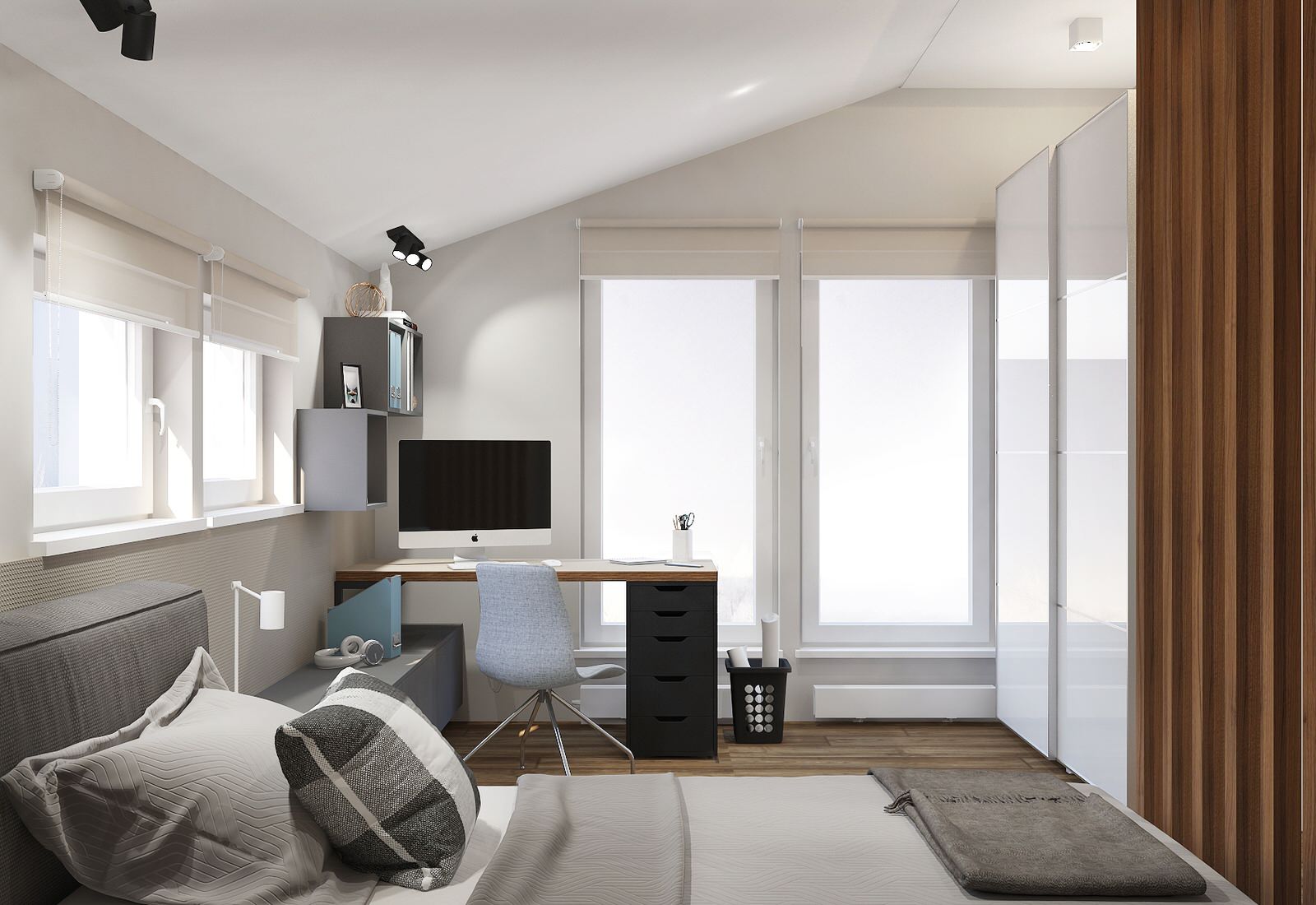 Современный двухэтажный жилой дом в Колтушах 130м2