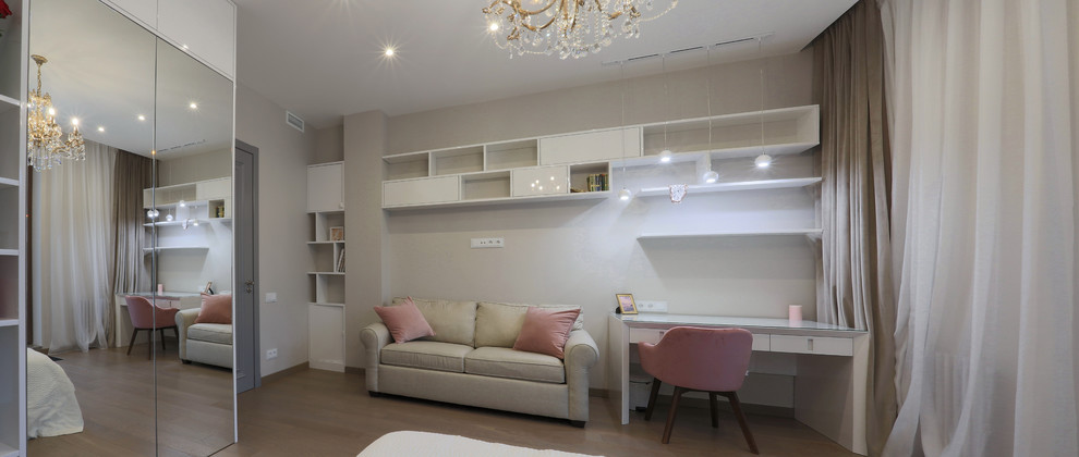 Интерьерная фотосъемка трехкомнатной квартиры на Крестовском