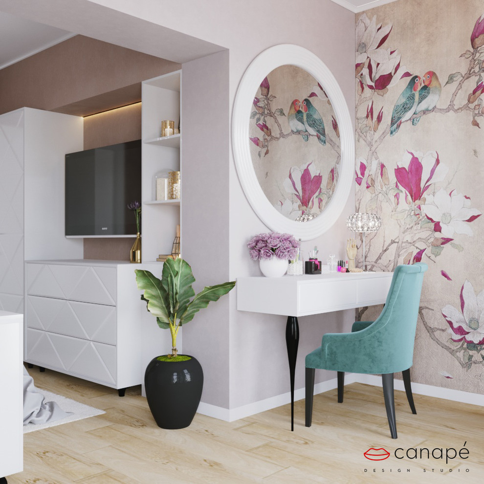 Обложка проекта: Спальня с яркими акцентами