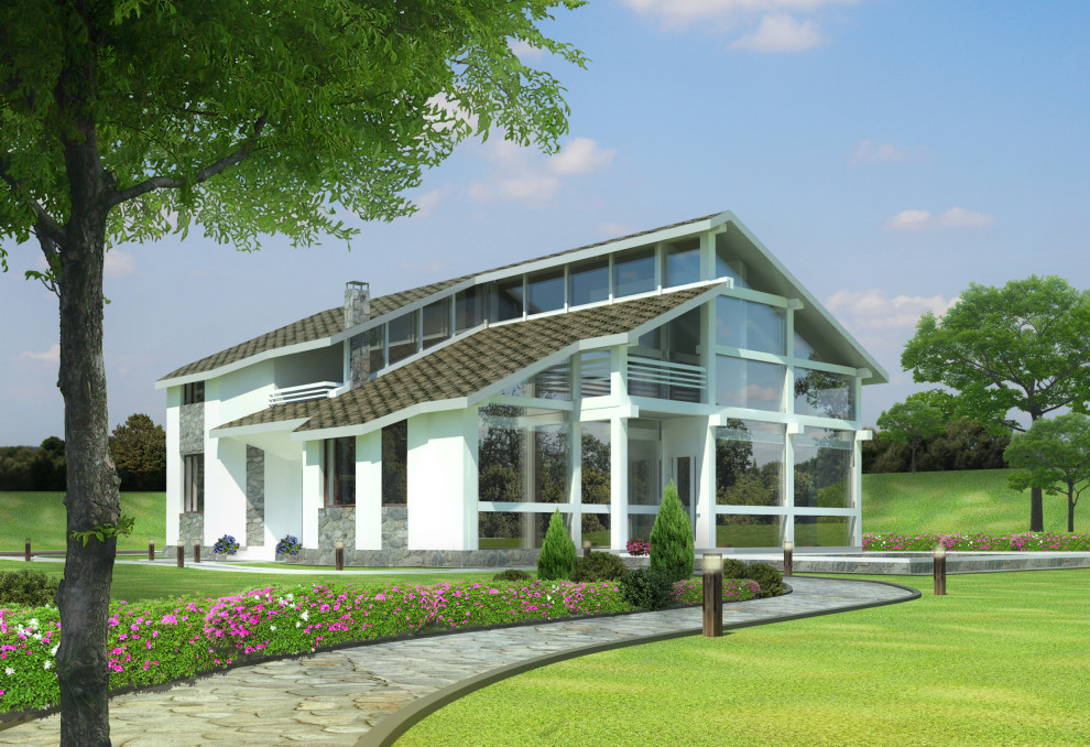 Обложка проекта: Второй свет. Проект дома в Ленинградской области.