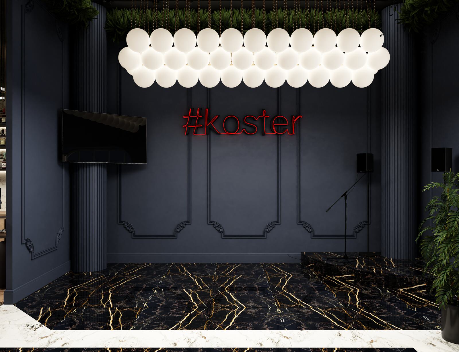 Дизайн ресторана «Koster» в Ставрополе