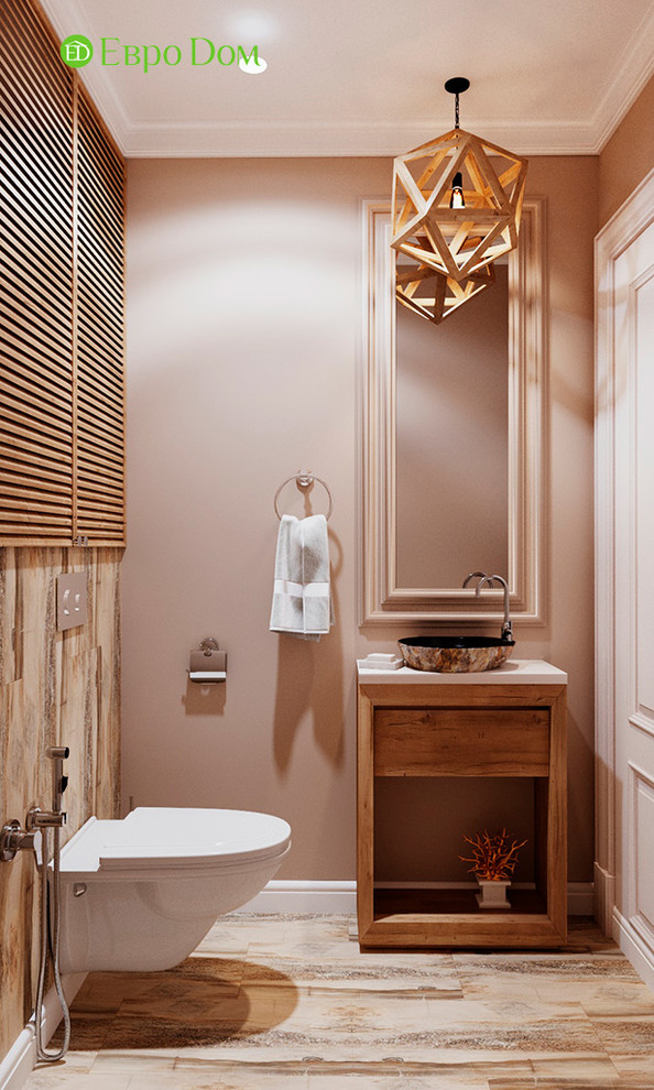 Дизайн трехкомнатной квартиры 83 кв. м в стиле неоклассика. Фото проекта