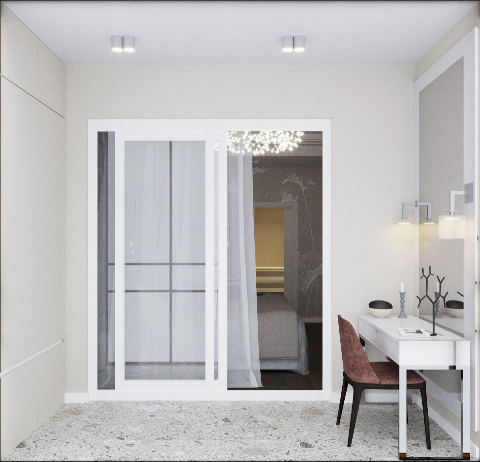 Лоджия у спальни