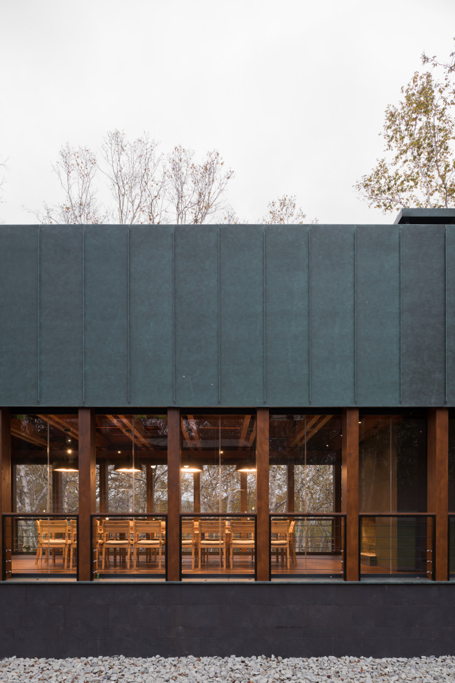 Павильон летней кухни на Камчатке