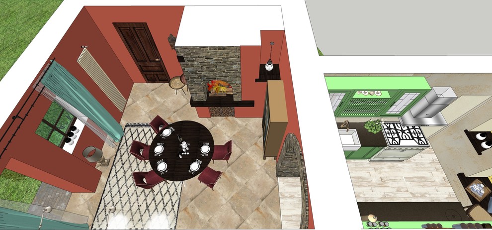 Интерьер 200-летнего дома в Люксембурге