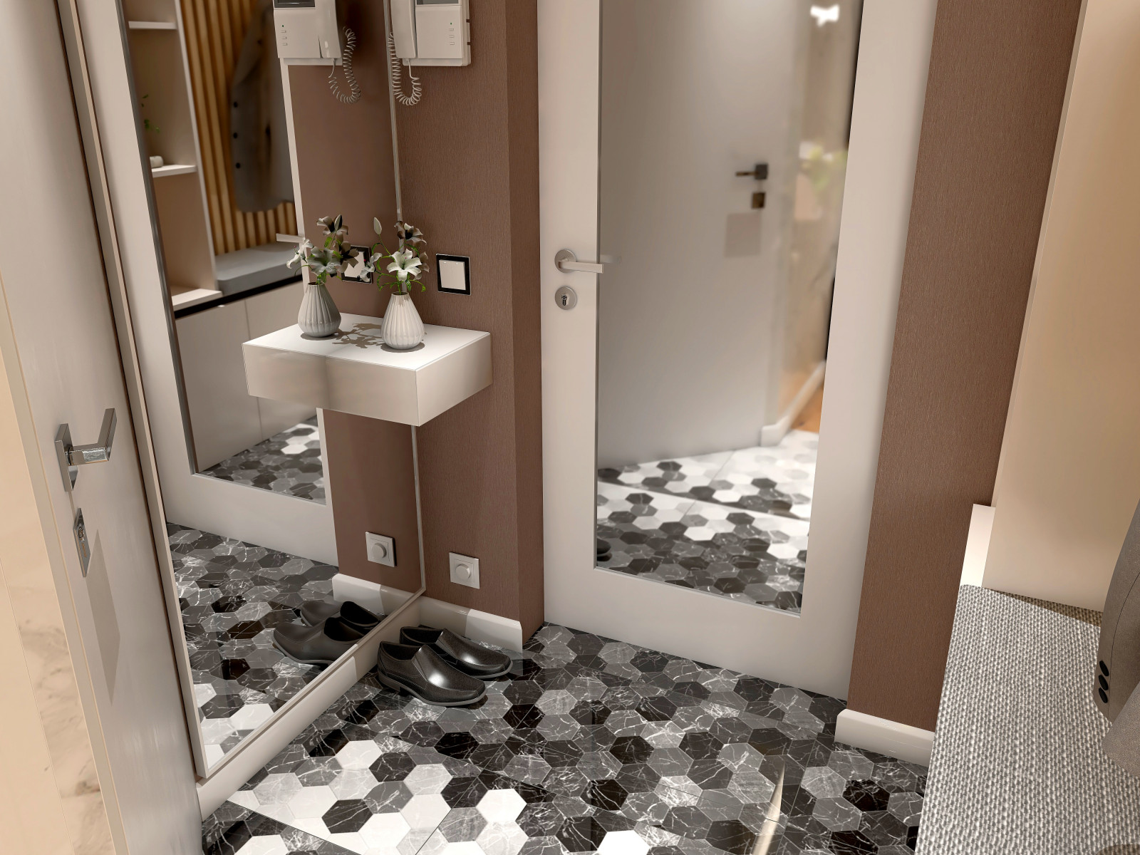 Дизайн-проект 2-х комнатной квартиры