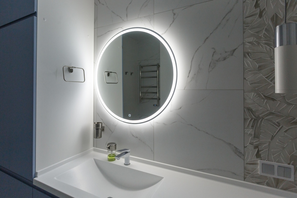 Капитальный ремонт 3-х комнатной квартиры, 85 м², "ЖК ЛОФТ"