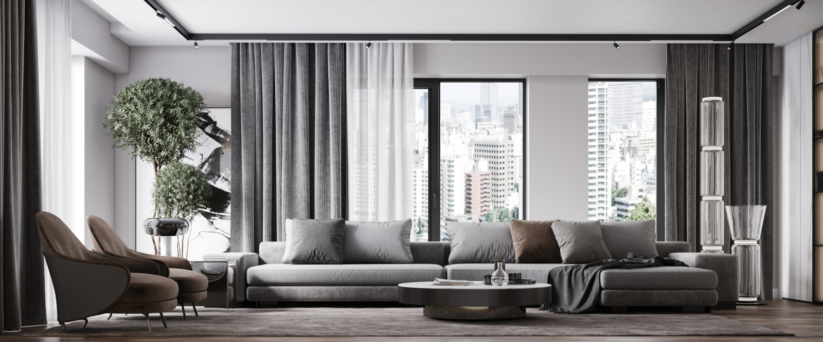 Большой диван в гостиную