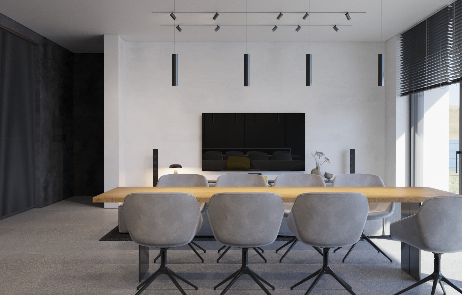 Визуализация для проекта коттеджа студии 13/72