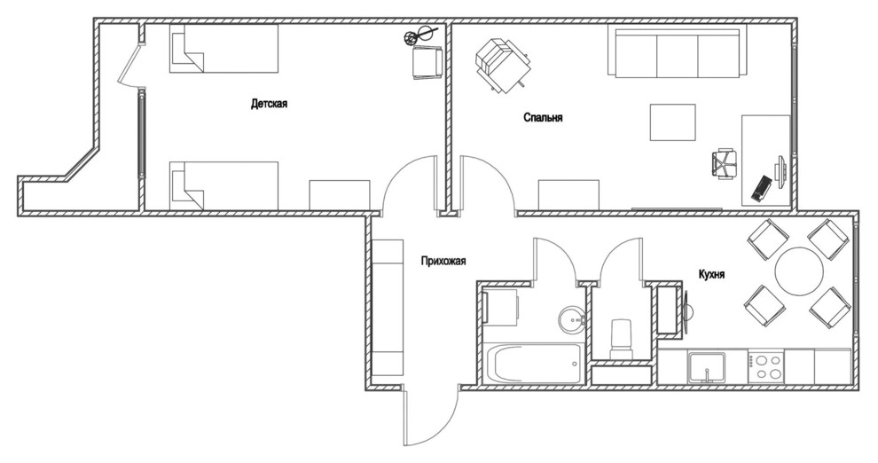 Есть решение: Кухня 9 кв.м в панельном доме