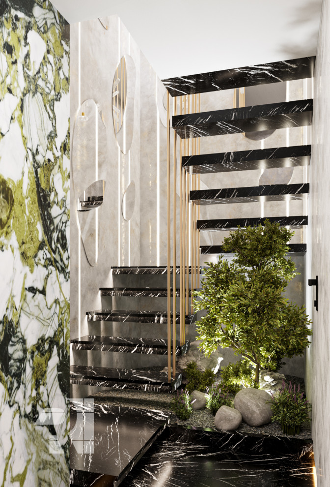 Дизайн салона красоты в стиле современный ар-деко