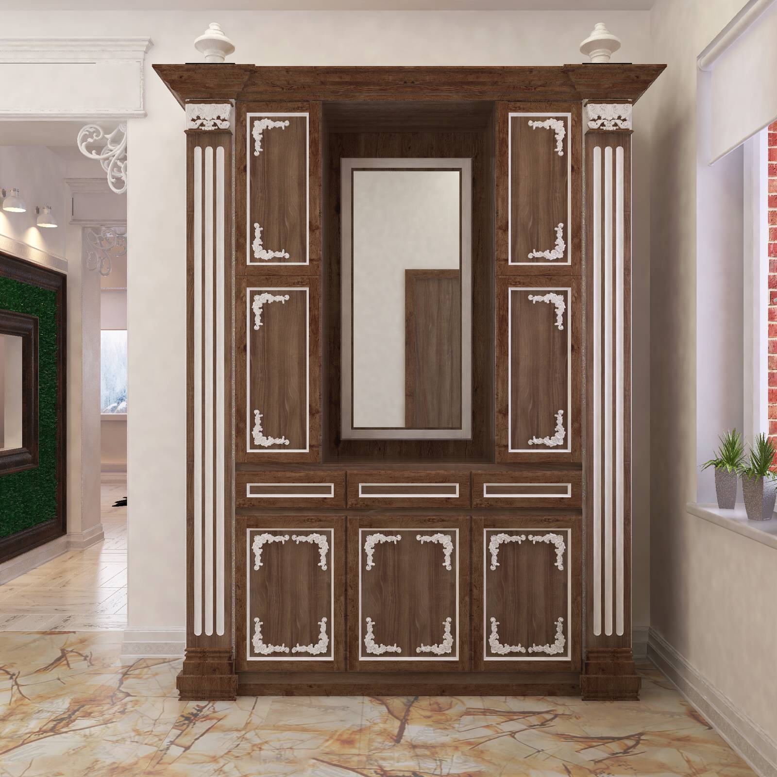 Обложка проекта: Дизайн-проект загородного дома в г. Пермь