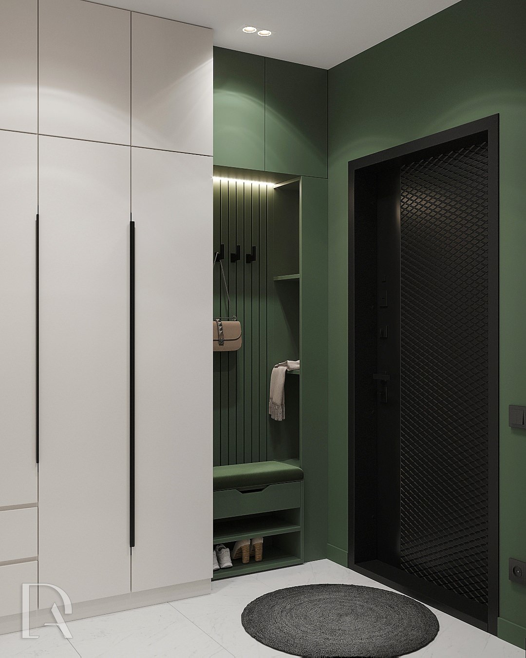 Обложка проекта: Квартира 46 м2 с интересной планировкой