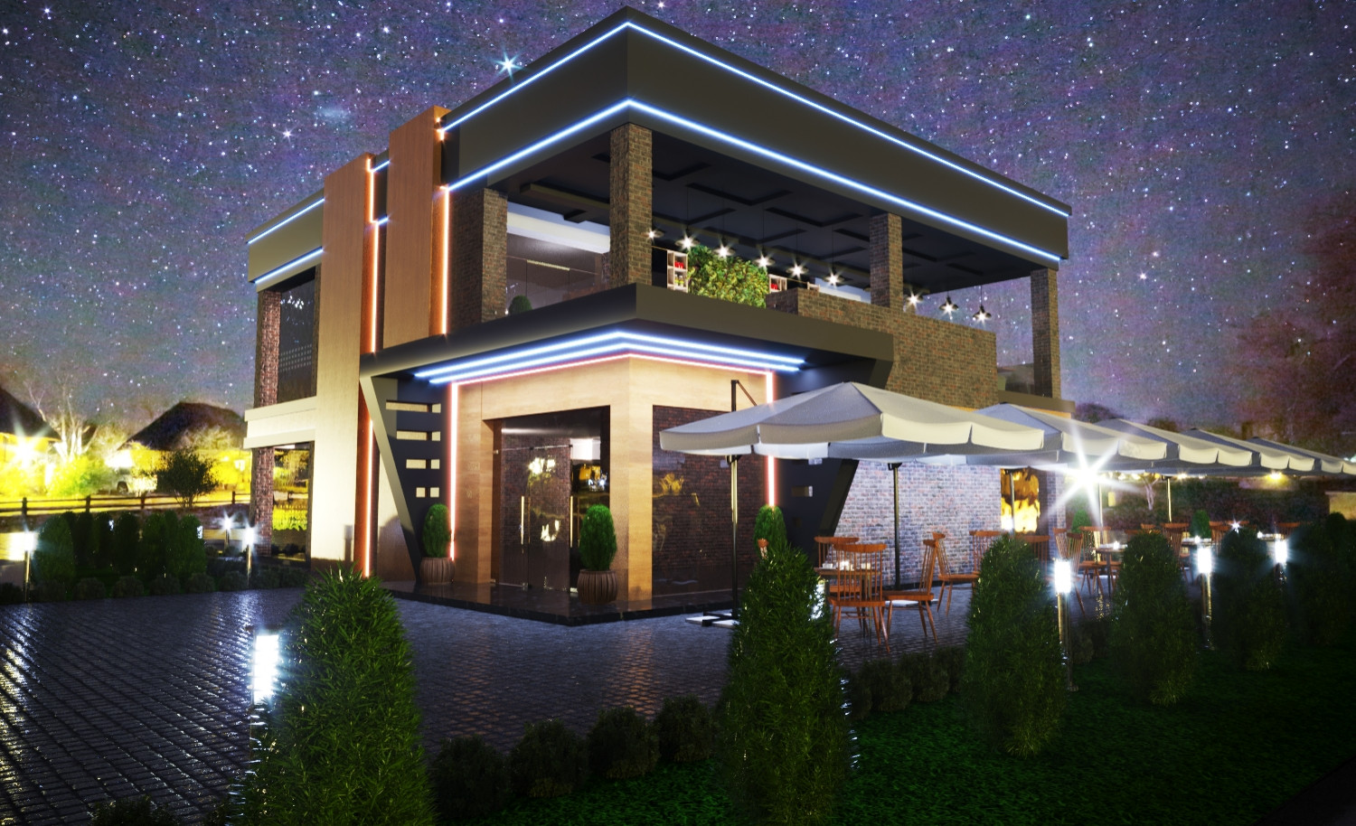 Обложка проекта: Кафе