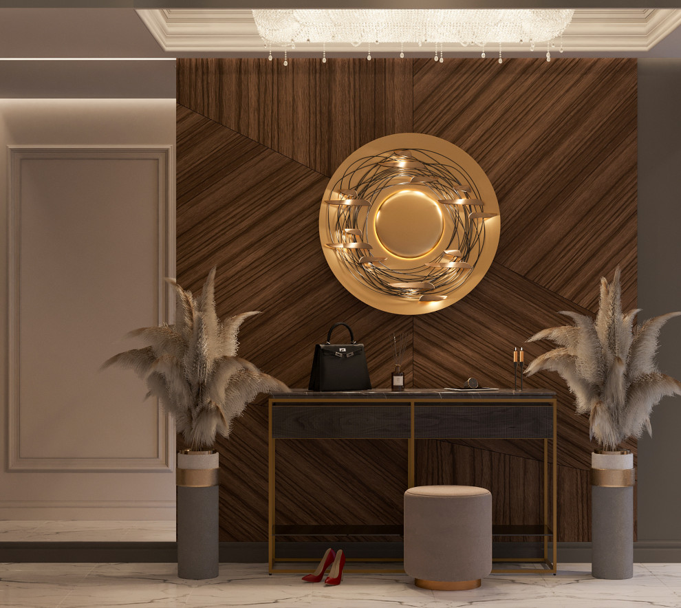 Обложка проекта: Апартаменты в Neva Towers площадью 134 м2