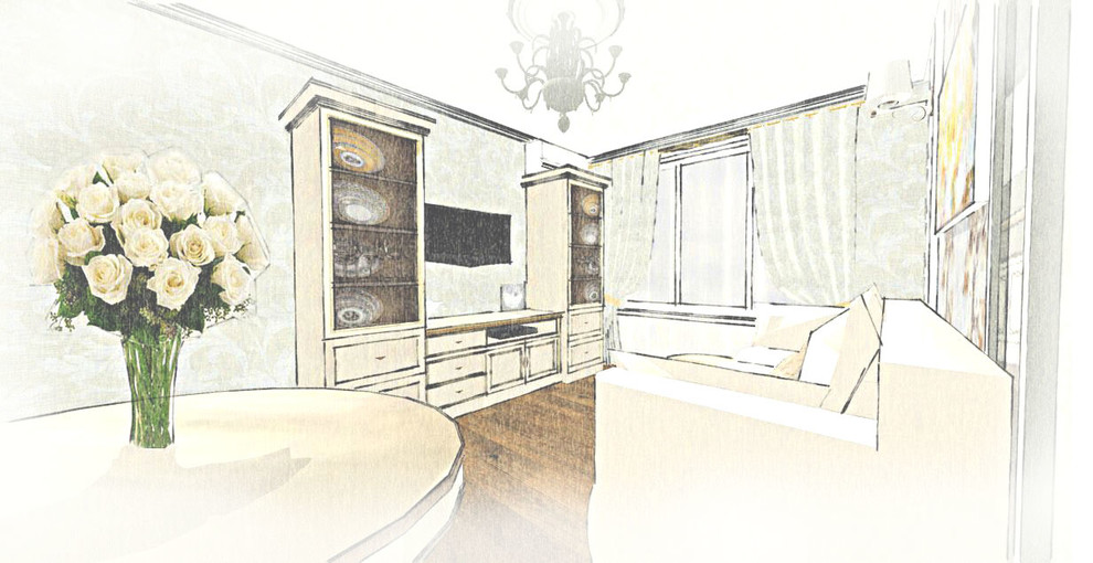 Обложка проекта: Дизайн-проект на Русаковской