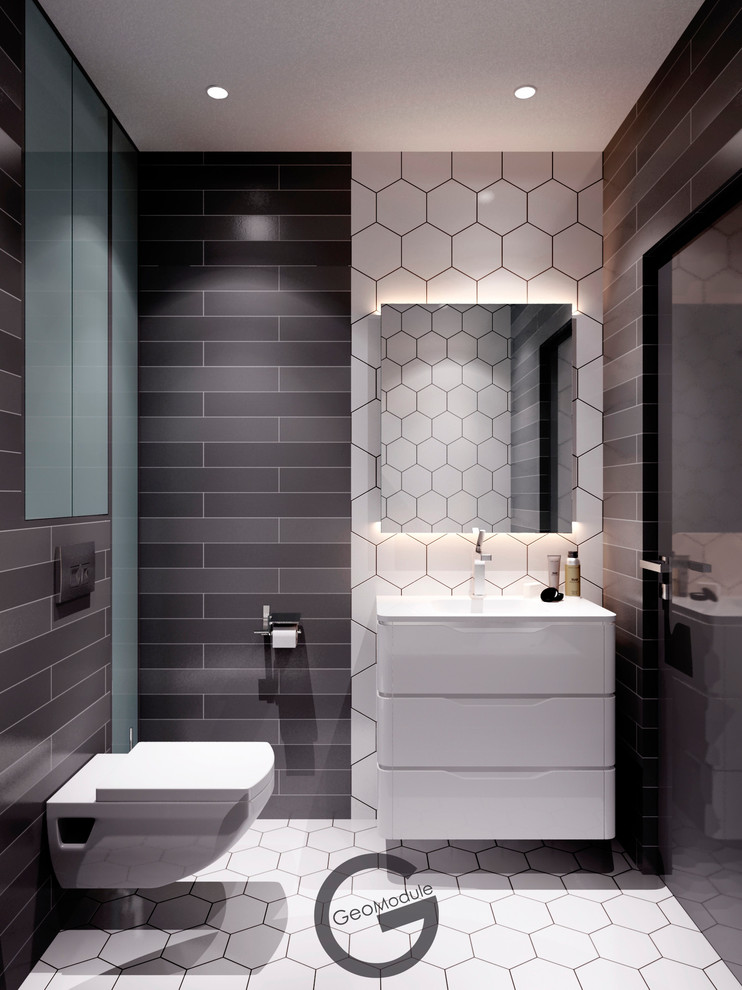 Проект квартиры для семейной пары. "Без лишних эмоций"