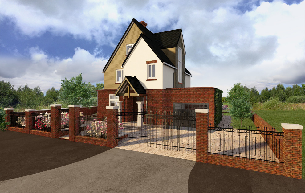 Concepturаl visual renders of private house / Nottinghamshire / England / the UK