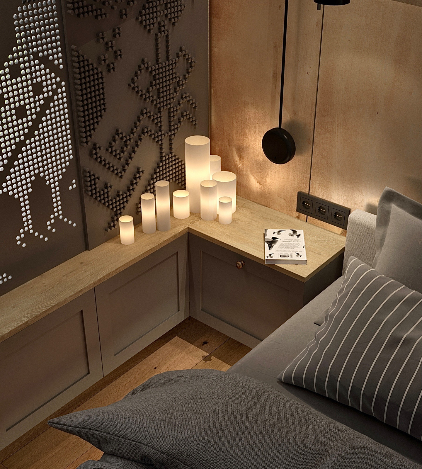 Дизайн загородного дома в Санкт-Петербурге.