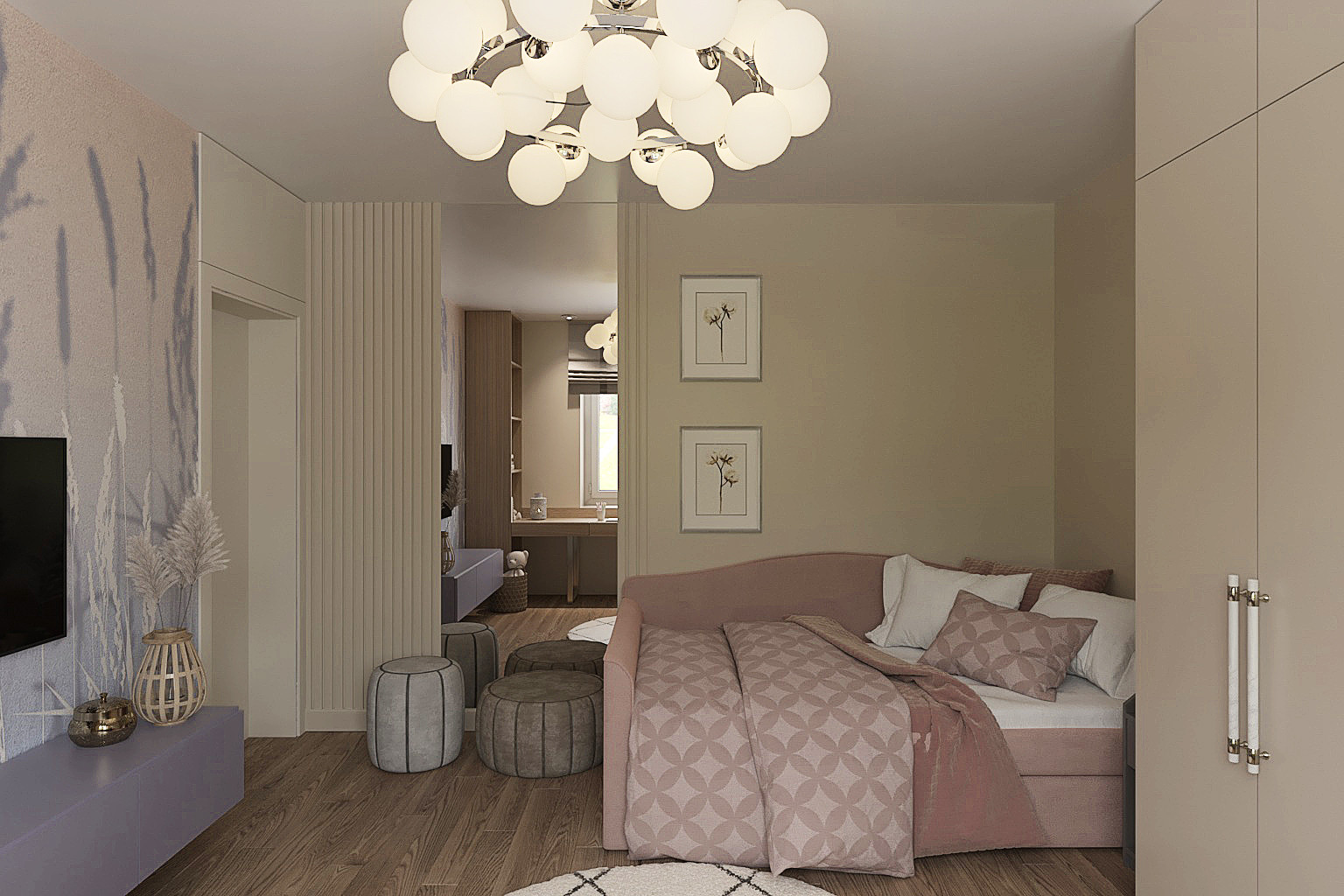 дизайн дома в светлых тонах