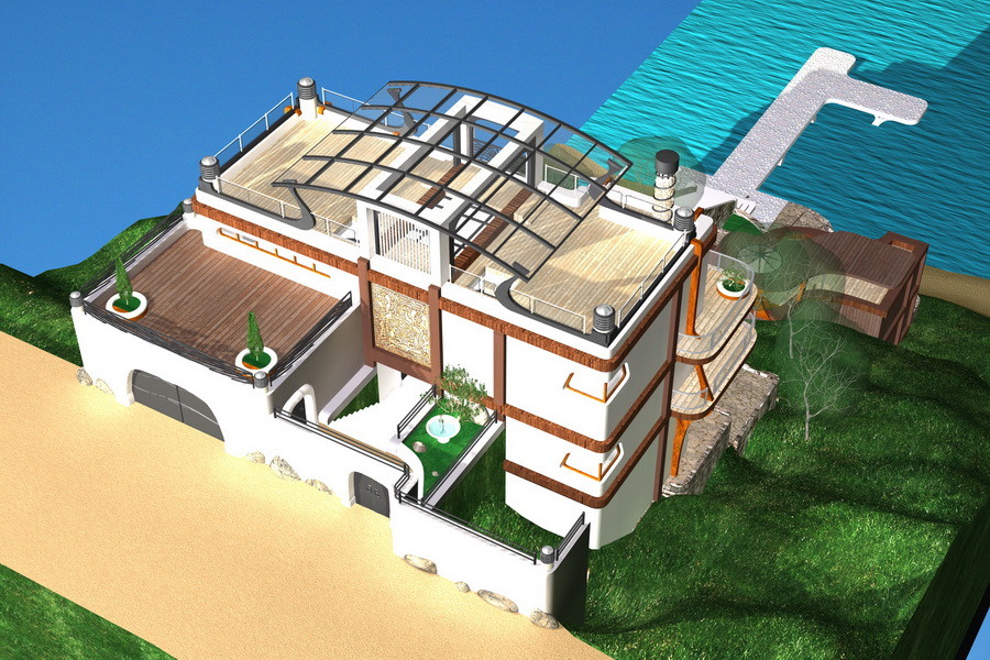 Проект дома в Черногории