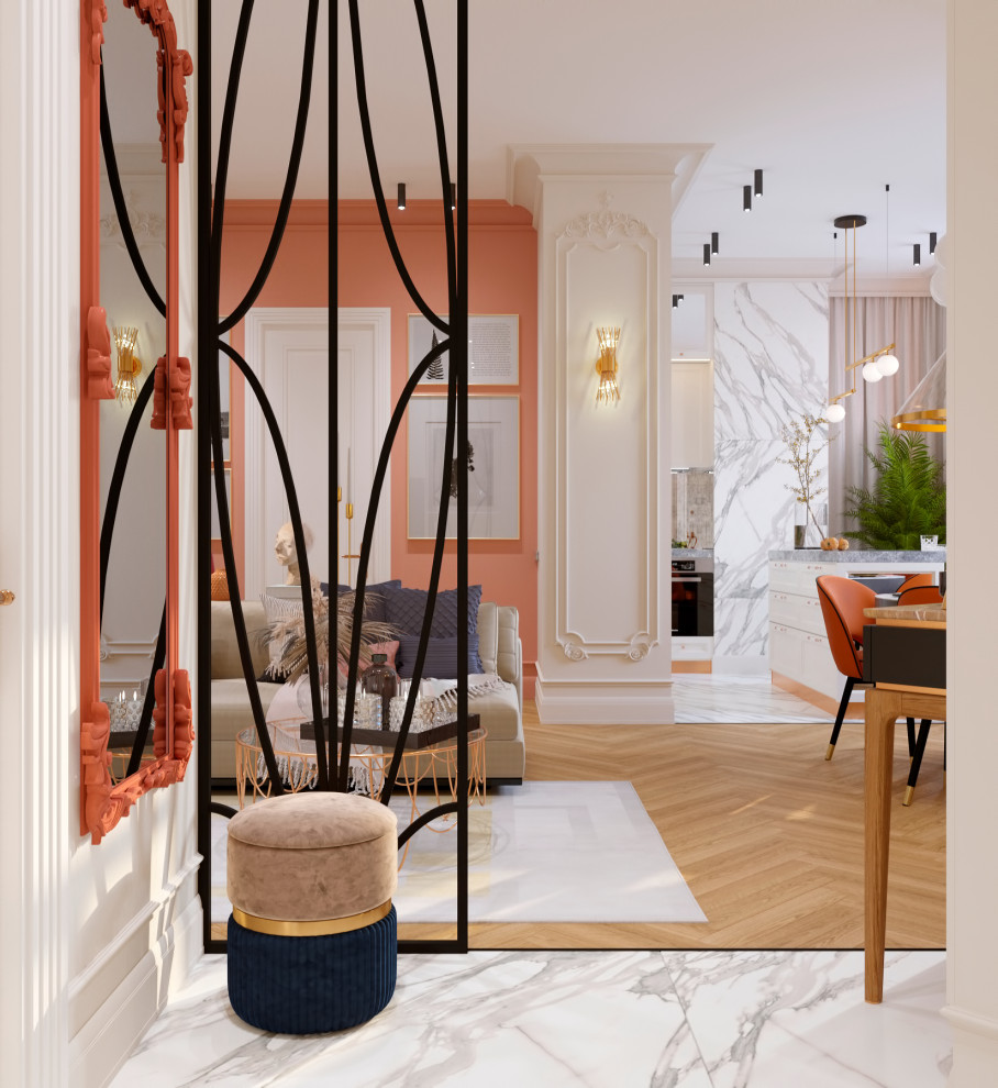 Обложка проекта: Белая Московская сталинка