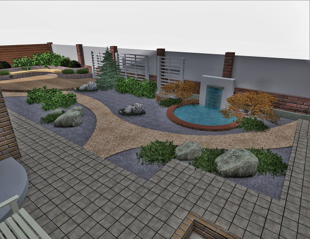 Ландшафтный дизайн в п. Ново-Разводная (Иркутск)