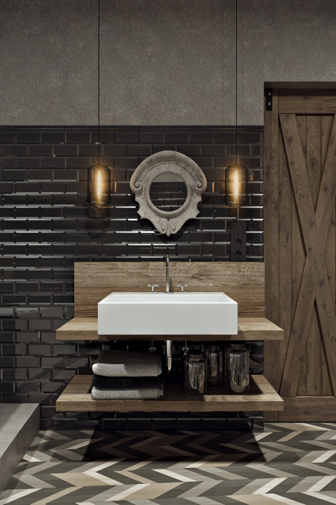 Квартира в современном стиле с элементами лофт-стилистики