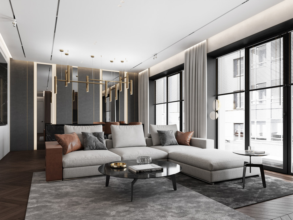 Обложка проекта: Дизайн квартиры В ЖК "Лофт на Среднем" | Санкт-Петербург | Россия |