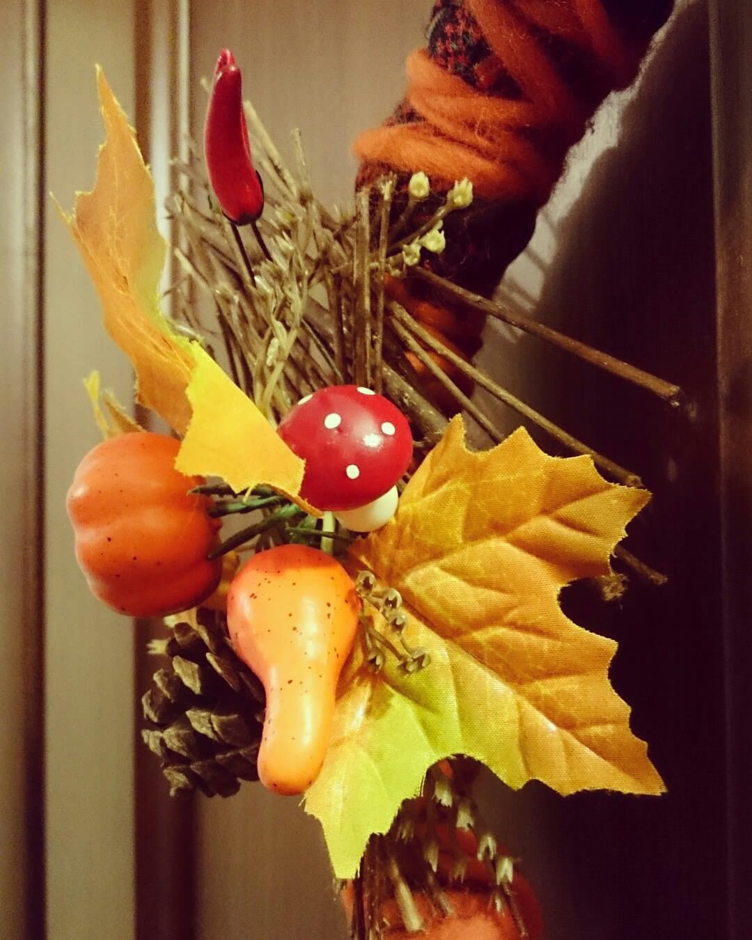 Интерьерный венок "Уютная осень" от La Couronne