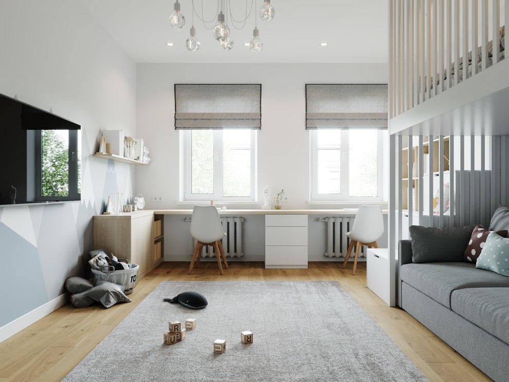 Обложка проекта: Комната детская игровая, 22 м2