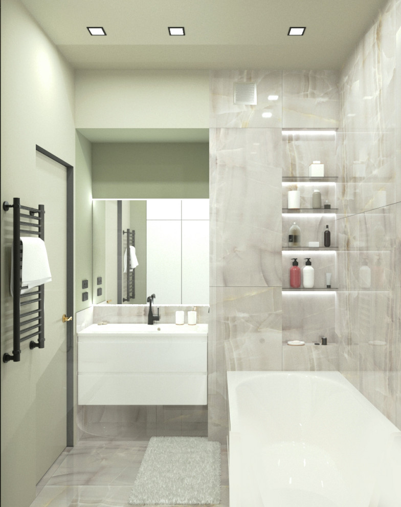 Квартира в доме ар-деко