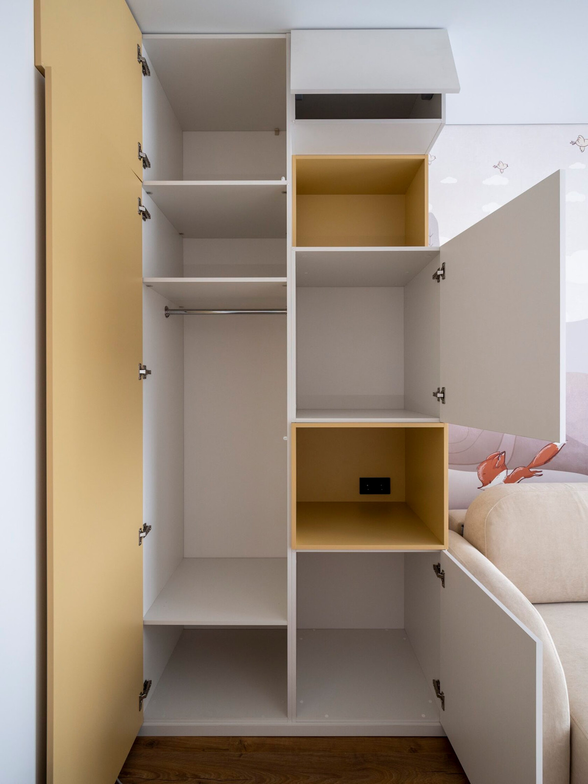 Шкафы для детской в ЖК Тринити-2