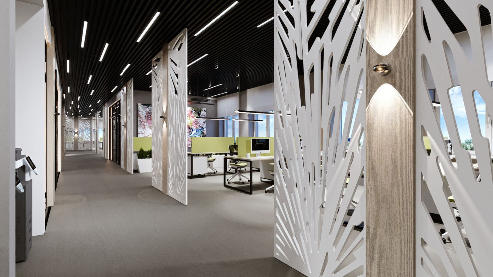 Офис Фарм, коридор