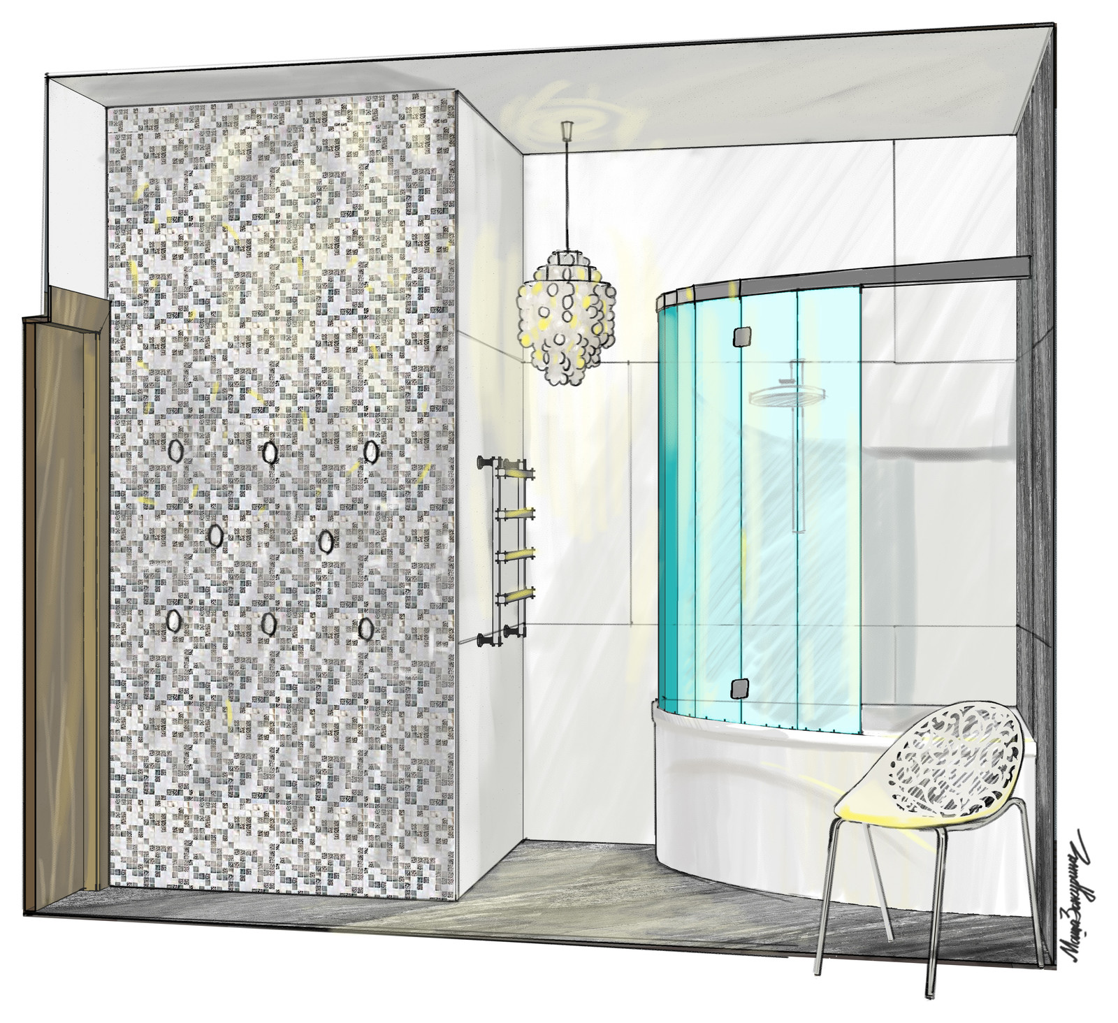 Интерьер в таунхаузе