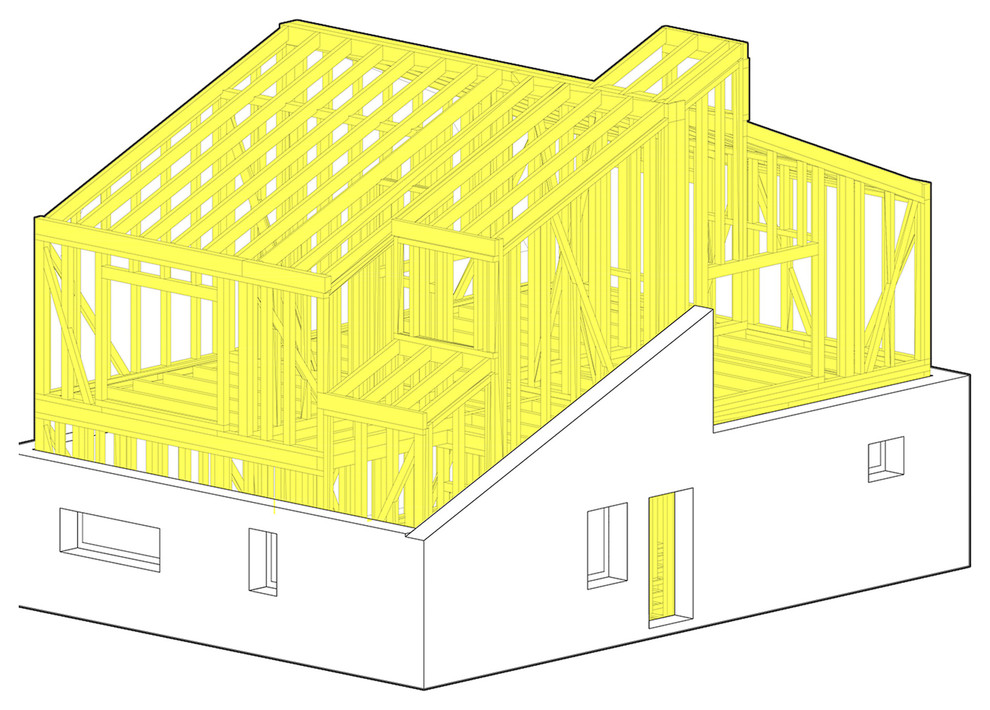 Реконструкция дома в Сходне