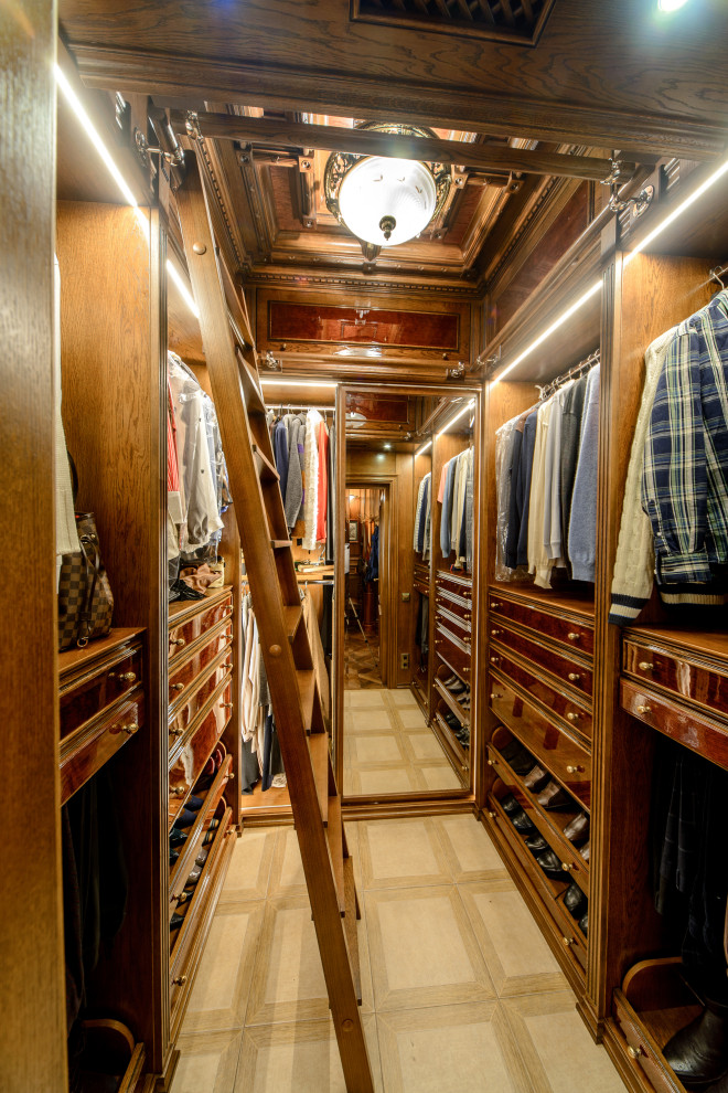 Гардеробная - шкатулка в английском стиле