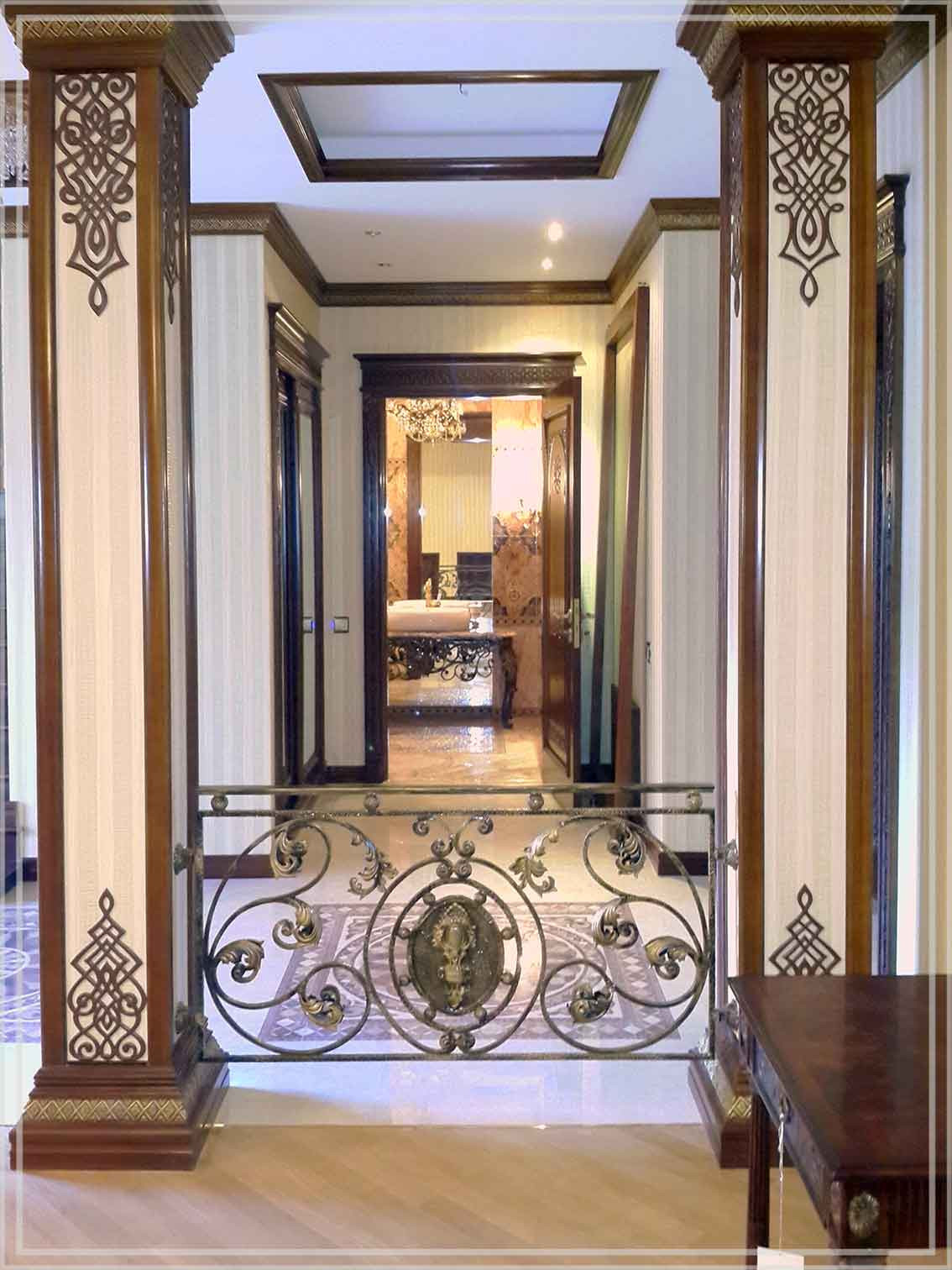 Частный дом с восточными мотивами