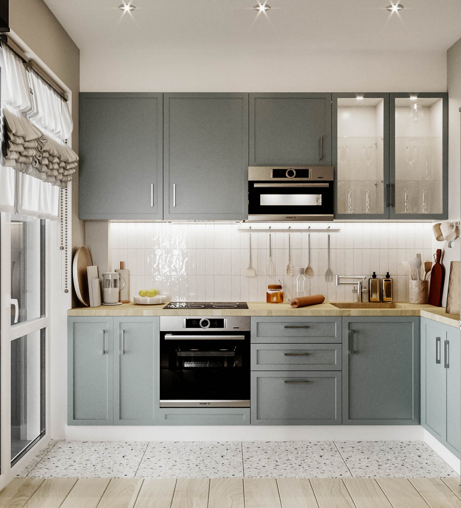 Обложка проекта: Квартира в легком, бежевом и одновременно современном стиле