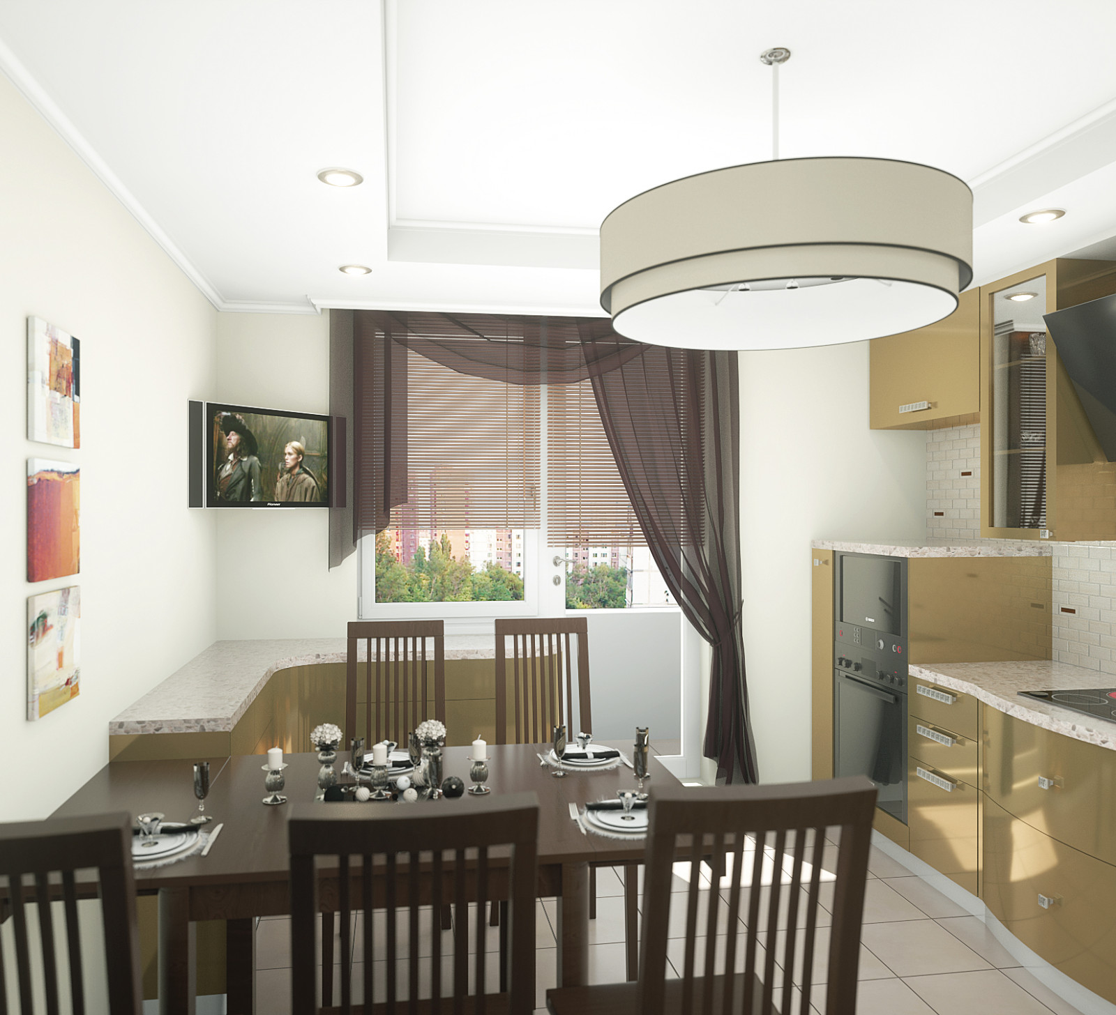 Квартира в Москве 110 м. кв.