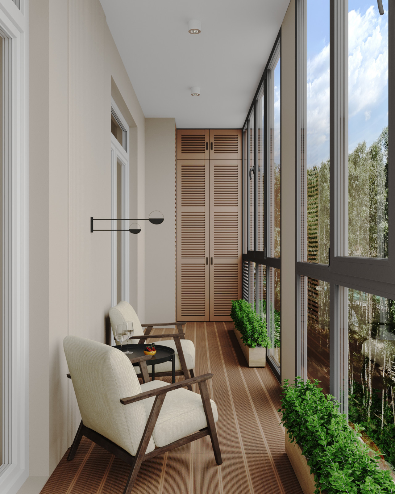 Лоджия 10 кв.м. в ЖК Ньютон