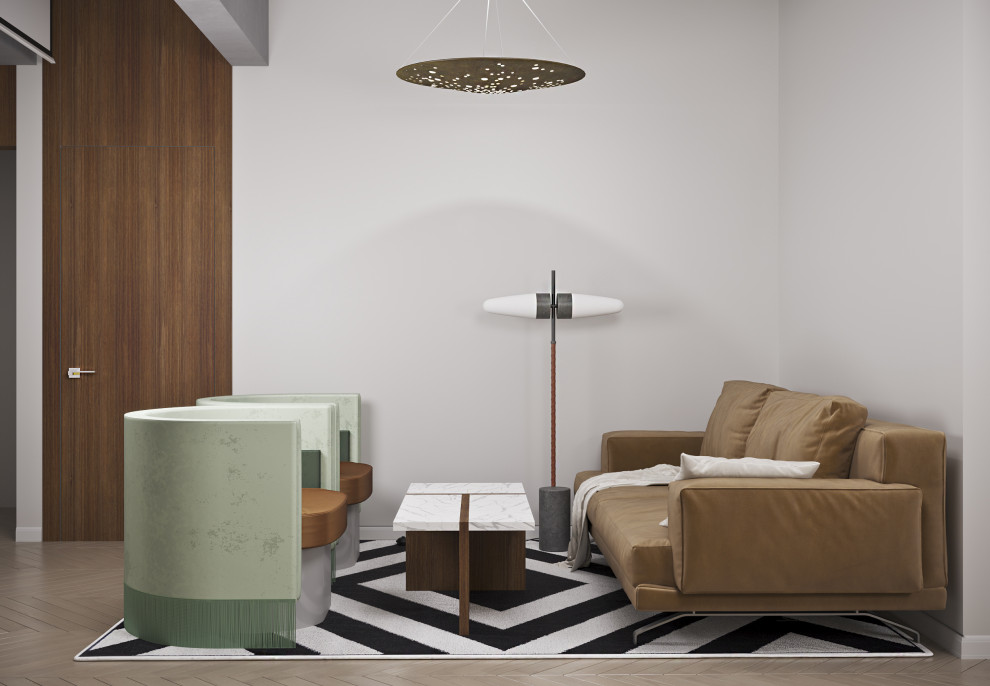 Обложка проекта: "The Spot" - проект 2х комнатной квартиры в сталинке