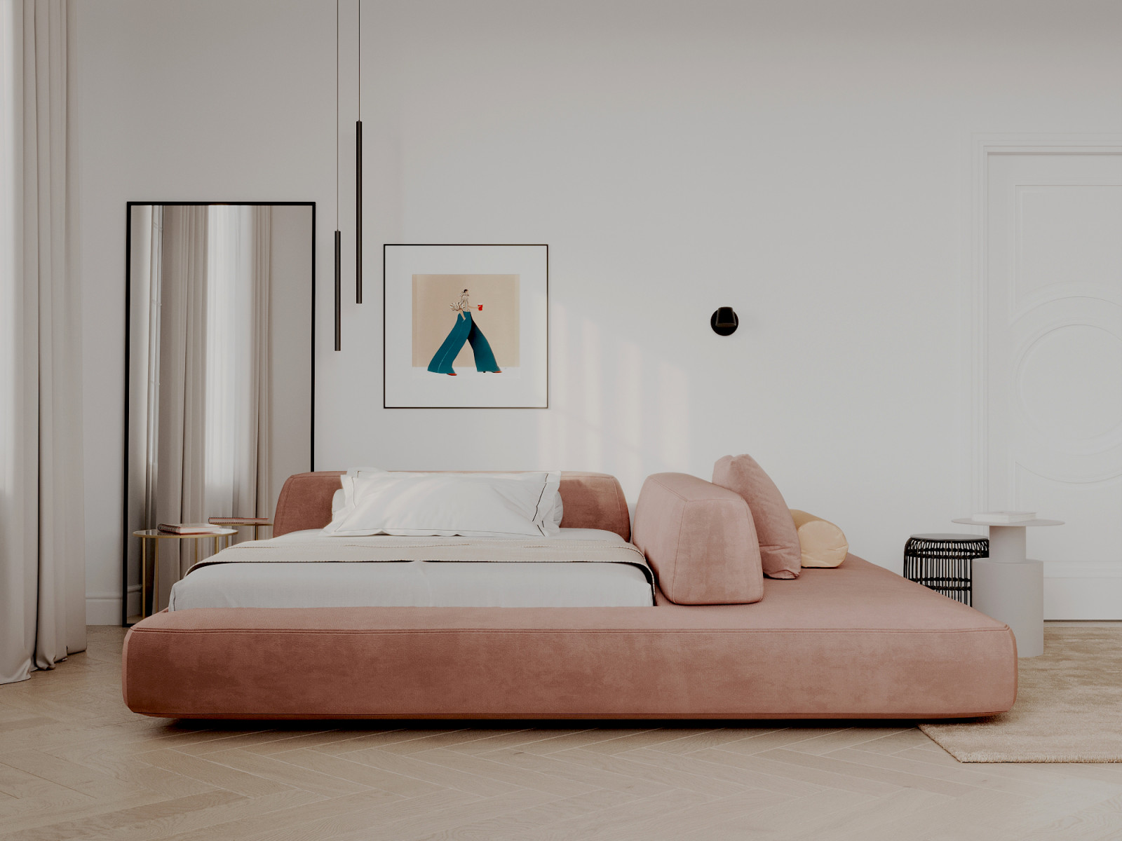 Дом с арочными окнами