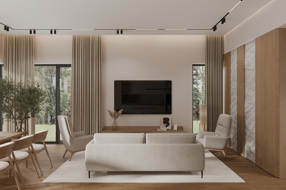 Интерьер дома в КП Урман