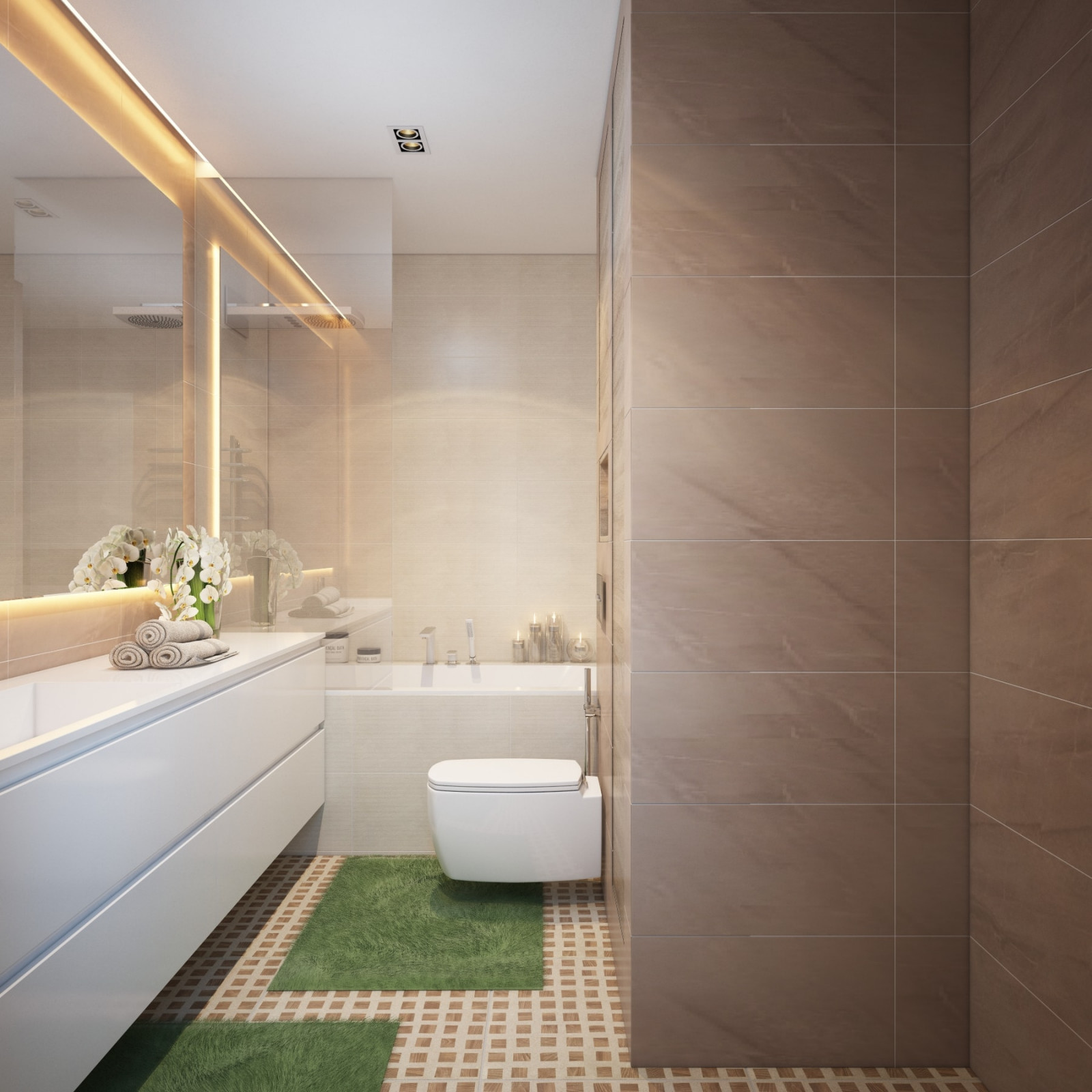 ЖК Испанские Кварталы, 3 комнаты, 87 м²