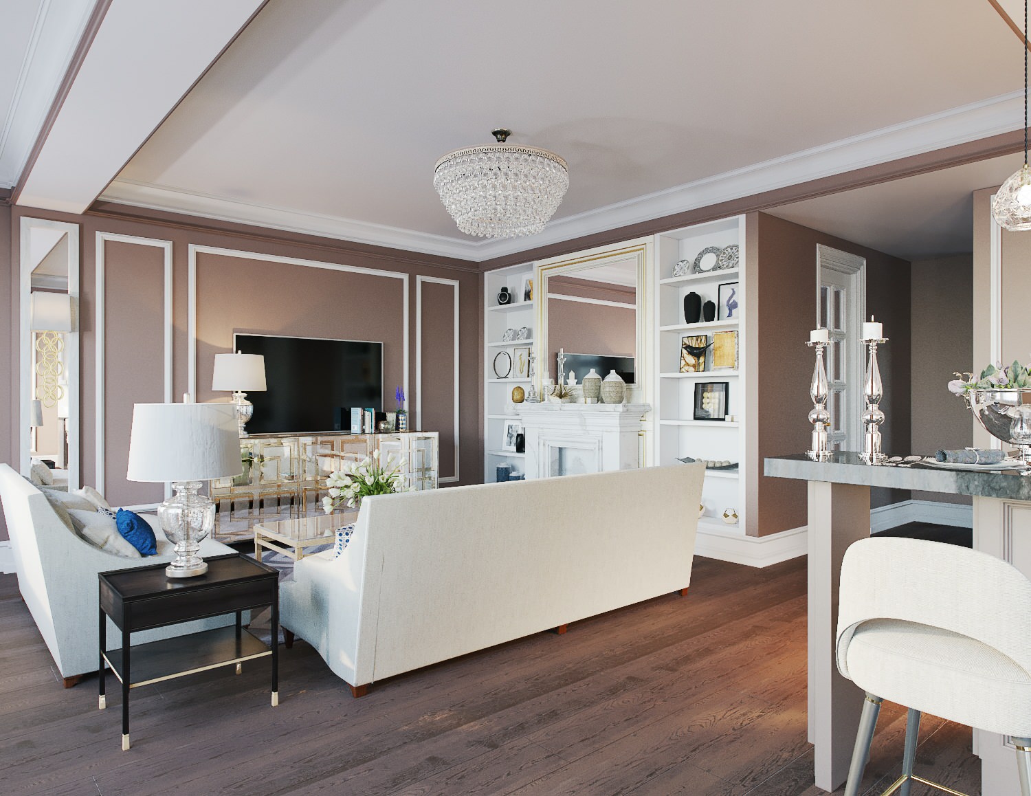 квартира для Дамы с кошкой