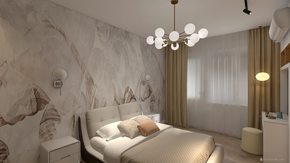 Обложка проекта: двухкомнатная квартира